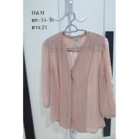 ราคา H&M#เสื้อh&m #เสื้อทำงานมือ2 (22249098656)