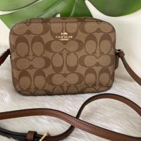 ราคา พร้อมส่ง #COACH MINI CAMERA BAG IN SIGNATURE CANVAS (#COACH91677) (6816648844)