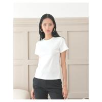 ราคา YNO Cotton/spendex crew neck t-shirt เสื้อยืดคอกลมแขนสั้นผ้า Cotton/spandex 21121 (21982240169)