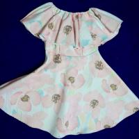 ราคา (used once) เดรส ปาดไหล่ พื้นขาว ลายดอกสีชมพูอ่อน (2112101379)