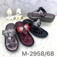 ราคา รองเท้าพื้นโซฟา หน้าโบว์ (3219746486)