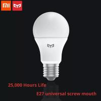 ราคา Xiaomi Mijia Yeelight หลอดไฟ LED Cool White 9W Bulb 6500K แสงสีขาว (5246751522)