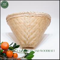 ราคา หวดนึ่งข้าวเหนียวรุ่นเย็บขอบขนาดกลางรับน้ำหนักได้สูงถึง 3 กิโลกรัม งานสานละเอียดเย็บขอบแน่นหนาขอบไม่ขาดไม่หลุดง่าย (4776104757)