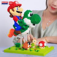 ราคา เลโก้ นาโน เลโก้นาโน มาริโอ้ ขี่ โยชิ Super Mario Run NO.16168 3300ชิ้น (7778536050)
