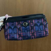 ราคา [ พร้อมส่งมาก ! ] กระเป๋าสตางค์ผู้หญิง COACH ของแท้ มือสอง (14533543758)