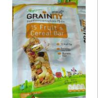 ราคา Xongdur GRAINny ธัญพืชอัดแท่งผสมผลไม้รวม15ชนิด (7816591363)