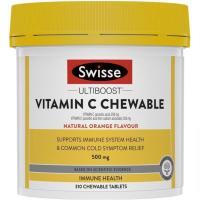 ราคา Swisse Vitamin C 500mg 310 Chewable Tablets (17382260467)