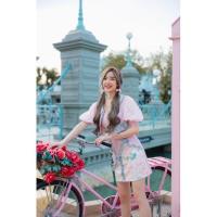 ราคา เซต เดรส + เสื้อคลุม 8Studio Brand ไซส์ L อก 36 เอว 30 สะโพก 40 ใหม่ป้ายห้อย (12650314907)