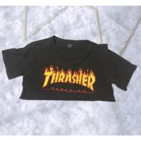 ราคา เสื้อยืด THRASHERลายไฟ (19355428019)