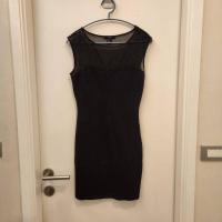 ราคา ✨NEW✨ Dress ชุดกระโปรง เดรส สั้น คอกลม ผ้ายืด เข้ารูป แขนกุด ซีทรู See-Through Sexy เซ็กซี่ สีดำ แบรนด์ XXI Forever (19817790183)