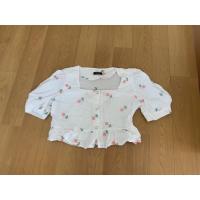 ราคา เสื้อแขนพอง ลายดอกปัก (13823099015)