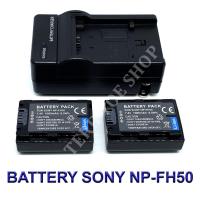 ราคา (Set 2+1) NP-FH40 / FH50 / FH60 Battery and Charger For Sony Alpha A230,A290,A330,A380,A390,HX1,HX100V,HX200V,HDR-TG5V (7068047685)