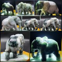 ราคา ช้างหยก ช้างมงคล หยกแท้ หยกพม่า งานแฮนด์เมด (มีให้เลือก) (9871581899)