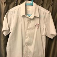 ราคา Greyhound shirt size s สภาพดี (1156951077)