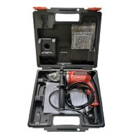 ราคา สว่านกระแทกไฟฟ้า 13mm.(1/2")พร้อมดอกสว่าน+กล่อง maktec MT817KX1 (6653765454)