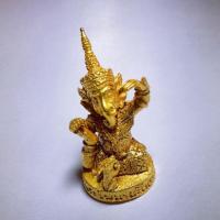 ราคา พระพิฆเนศ​โนราห์​ชาตรี รุ่นแรก (จัดสร้างโดยมโนราห์ดัง จ.พัทลุง) ลอยองค์ กะไหล่ทอง​ (6216819493)