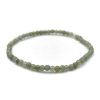 ราคา JADE หยกพม่าแท้ โทนสีเขียวธรรมชาติ ขนาด 4 มม. by siamonlineshop (10037010774)