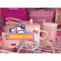 ราคา แก้วเซรามิคคิตตี้ฝาปิดเซรามิค#hellokitty #sanrio (982637360)