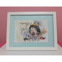 ราคา กรอบรูปสีขาวพร้อมส่ง (172344080)