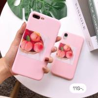 ราคา เคสไอโฟน 7,8,SE2020,X,Xs,XsMax ตะกร้าลูกพีชชมพู (2037246085)