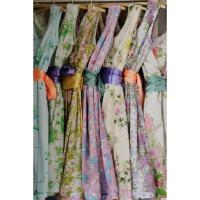 ราคา เดรสย้อนยุค ลายดอก วินเทจ ทองกวาว วนิดา (9003431739)