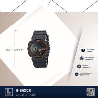 ราคา นาฬิกาข้อมือ Casio รุ่น GA-110TS-1A4DR g-shock black/orange สายเรซิ่น (ประกัน cmg) (435458115)
