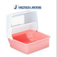 ราคา ที่คว้ำจาน Super lock กันเชื้อรา เชื้อแบคทีเรีย (2174723748)