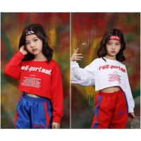 ราคา เสื้อแขนยาวเด็กโต เสื้อแขนยาวเอวลอย เสื้อแขนยาวลิซ่าเด็กโต สีขาว/แดง (22409990404)