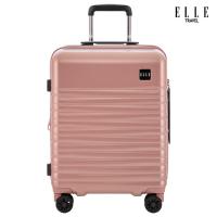 ราคา ELLE Travel Bedivere Collection. 100% Polycarbonate, 20" Cabin Luggage, Aluminum Trolley, 8 wheel Spinner, Secure Zipper (23757520257)