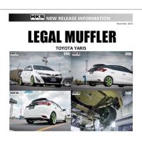 ราคา ท่อ HKS ตรงรุ่น สำหรับ Toyota Yaris (2073101550)