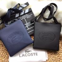 ราคา LACOSTE MEN FLAT CROSSBODY BAG PEACOAT (6538020169)