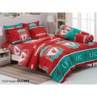 ราคา ลิขสิทธิ์แท้%ลายLIVERPOOL ลิเวอร์พูลDLC083 ชุดเครื่องนอนทิวลิป ดีไลท์ ลายทีมฟุตบอลTulip Delightผ้าปูที่นอน 3.5 ,5 ,6ฟุต (1471334587)