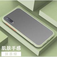 ราคา พร้อมส่ง Case Samsung Galaxy A7 2018 เคสซัมซุง เคสกันกระแทก ปุ่มสีผิวด้าน ขอบนิ่มหลังแข็ง เคสโทรศัพท์ [ ส่งจากไทย ] (6456766716)