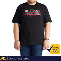 ราคา Mc Jeans เสื้อยืดผู้ชาย MTTZ292 แขนสั้น Mc Plus สีดำเสื้อยืดอินเทรนด์_53 (19470570927)