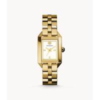 ราคา ✨สด-ผ่อน✨ToryBurch Gold Stainless Steel Dalloway Ivory Dial Watch #TBW1100 นาฬิกาข้อมือผู้หญิง (16818712160)
