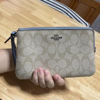 ราคา กระเป๋าสตางค์ Coach แท้ สีฟ้า (20414678008)