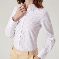 ราคา G2000 เสื้อเชิ้ตพิมพ์ลายสีขาว เสื้อผ้าผู้หญิง (2985046533)