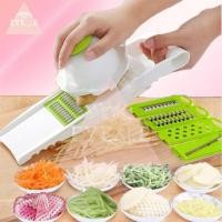 ราคา ชุดอุปกรณ์หั่นสไลด์ผักผลไม้(เล็ก) เครื่องหั่นผักผลไม้ KitchenSet Nicer Dicer Plus เครื่องสไลด์ ที่หั่นผักผลไม้สไลด์ผัก (6643747611)