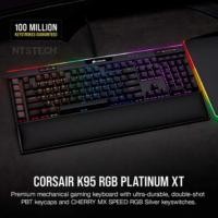 ราคา KEYBOARD (คีย์บอร์ด) CORSAIR K95 RGB PLATINUM XT (CHERRY MX SPEED) (RGB LED) (EN) (CH-9127414-NA) (3636244896)