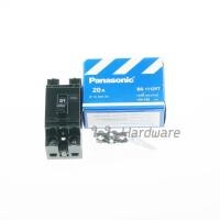 ราคา PANASONIC เซฟตี้เบรกเกอร์ มินิเบรกเกอร์ 20A ชนิด HB (2P1E) เบรคเกอร์ พานาโซนิค B15-03 (1649414110)