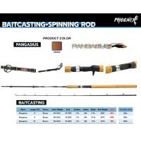 ราคา คันเบ็ดตกปลา คันเบสตกปลาหน้าดิน ยี่ห้อ PHOENIX รุ่น PANGASIUS (คันเบส) ขนาด 10 ฟุต (22221585865)