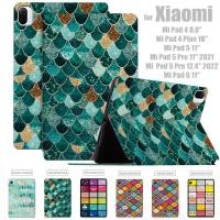 ราคา for Xiaomi Mi Pad 4 5 6 Pro Plus 8.0 10 11 12.4 Inch Tablet Smart Case Color Color Grid Series Leather Stand Cover (23945234643)