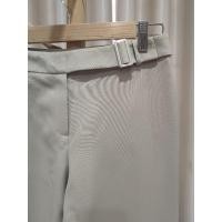 ราคา กางเกงขายาว g2000 size 5 สีเบจ เข็มขัด mellalic สีเงินด้าน (19379138694)