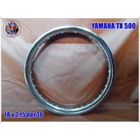 ราคา วงล้อเหล็ก (ชุบโครเมียม) ขอบ 18 x 2.15 dot 36 รู วงล้อหลัง สำหรับ YAMAHA TX 500 y 1974 Rear Chrome Steel Wheel Rim (21620888511)