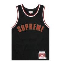ราคา Supreme Mitchell & Ness Basketball Jersey BLACK SS21 Size M (แท้ 100% พร้อมสติ๊กเกอร์สุพรีม) (14035303039)