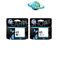 ราคา ของแท้ ใหม่ ขายดี ล่าสุด 2022ตลับหมึกอิงค์เจ็ท HP 65 BLACK(N9K02AA) HP 65 COLOR(N9K01AA) สำหรับ HP DESKJET 2620,2621,262 (16461999247)