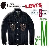 ราคา เสื้อผ้ามือสอง แท้ Levi's ENGINEERED jeans jacket แจ็คเก๊ตยีนส์ กระเป๋าลายกระโหลก ++Size:M อก21" (12198578412)