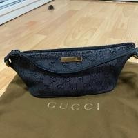ราคา ของแท้ 100% Gucci vintage สีน้ำเงินยีนส์ สภาพมือสอง (4117804456)