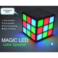 ราคา 36 LED Cube Speaker ลำโพงพกพา ลำโพงบลูทูธ ลำโพง TF Card ไร้สาย Bluetooth สมาร์ท LED Flash Light ลำโพงไฟวิ่ง (22325388314)