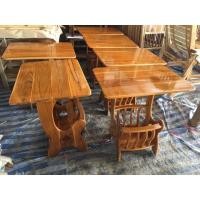 ราคา โต๊ะกระเช้าไม้สักเหลี่ยมใหญ่สี ขนาด กว้าง 50 ยาว 70 สูง 70 เซนติเมตร (22416773650)